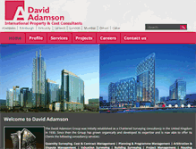 Tablet Screenshot of davidadamsongroup.com